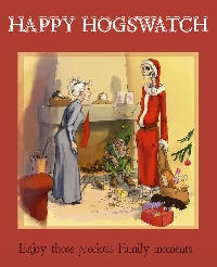 Hogswatch Card Exchange: 30 years of Discworld!