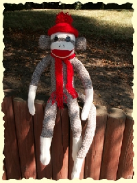 Knit / Sew /  Crochet a Sock Monkey