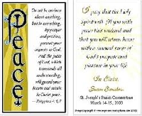 CCD Prayer Card