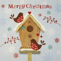 Christmas Card Swap # 4- Bird House