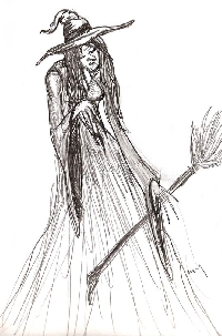 Draw An ATC: Witch