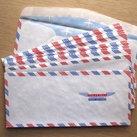 Airmail envelopes swap