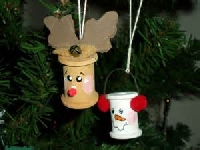 Handmade Christmas Ornaments Swap