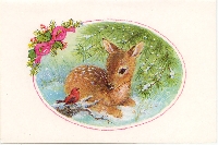 Christmas Card Swap # 7- Animals or Birds
