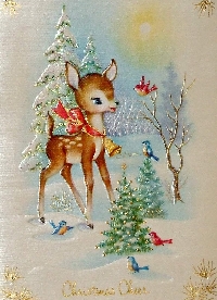Glitter Christmas Cards USA