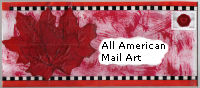 AAMA - Snowman Theme Mail Art