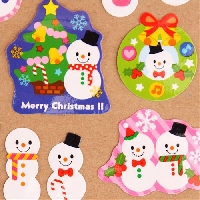 Christmas/Holiday Flake Stickers