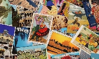 6 postcards swap#