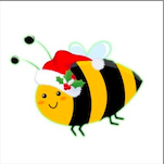 Bee Mamas -- Holiday Card Swap -- 2013