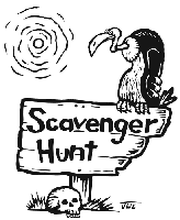 Mail Art: Scavenger Hunt