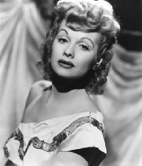 Lucille Ball ATC Swap - ((Black and White Photo))