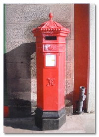Postcard of a Mailbox