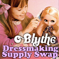 BLYTHE: leftover dressmaking materials