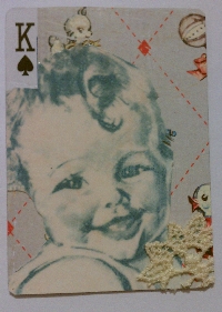 Altered playing cards APC Kings