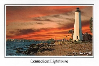 Lighthouse Postcards - USA Only