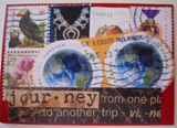 ATC Postage stamp Collage #8