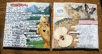 Creating mail art junk journal #2