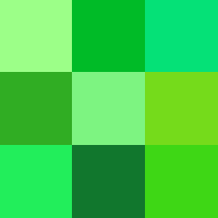 Theme in a Ziplock ~~~~~ Green
