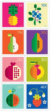 Cover a Postcard/ Envelope in Postage Stamps, R5