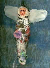 Frida Spirit Textile Doll