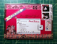 SWL ~ mail art with a <3 quote