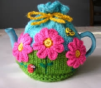 Handmade Tea Cosy -  Knitting, Crochet or  Sewing 