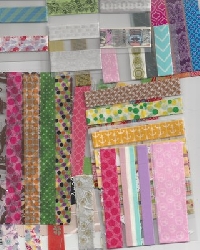 5 Different Washi/Deco Tape Samples Swap USA