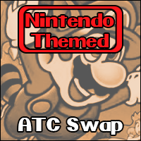 Nintendo Themed ATC