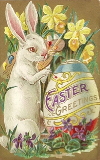 A Week Postcard Swap # 12 - Easter