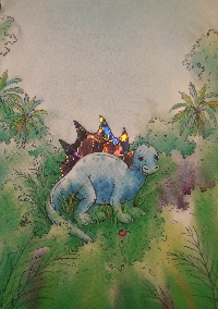 children's book illustration swap #34
