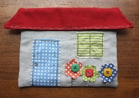 Little House Pouch- Sewing Swap