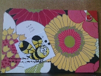 Spring Flowery handmade card