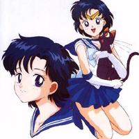 Sailor Moon Profile Decoration #4: Sailor Mercury