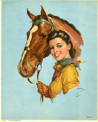 Rolodex Junkies - Vintage Rolo w/ a Cowgirl