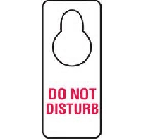Writer at work - Do Not Disturb