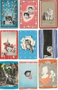 10 Random Playing Cards in an Envelope, R6