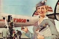 Vintage Stewardess ATC