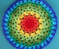 Yarn Mandala (crochet or knit)