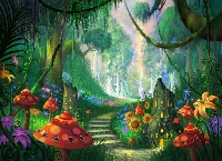 Matchbox Diorama  - Enchanted Forest
