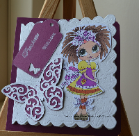 Handmade card: Cute little tag