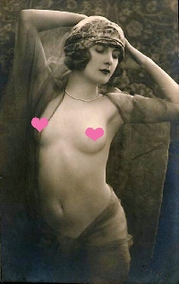 Vintage Nude ATC