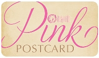 Pink postcard