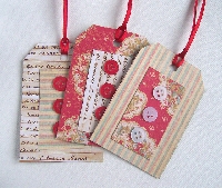 INTERNATIONAL Handmade gift tags