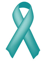 Ovarian Cancer Ribbion