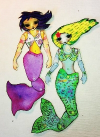 *** Mermaid ATC Doll ***