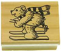 Bear rubber stamps swap