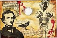 Book Themed Mail Art: Edgar Allen Poe