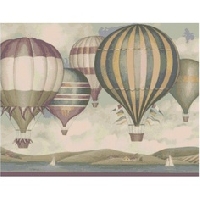 Vintage Hot Air Balloon ATC