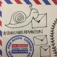 Mail art: #SNAILMAILREVOULTION #1- USA