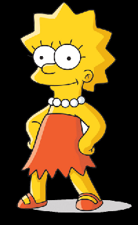 Simpsons Character ATC - LISA - USA only
